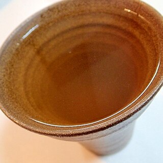 かぼす・生姜入り　芋焼酎のごぼう茶割り♬